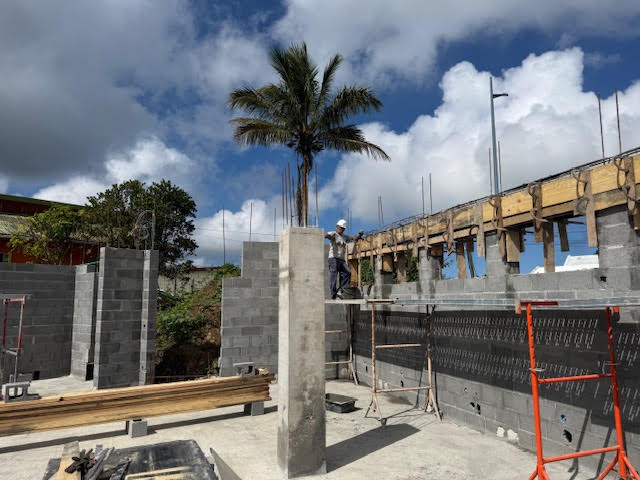 Supermarche Le Plate chantier